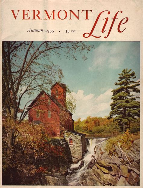 Autumn 1955 Life Cover Vintage Ads Vermont New England Travelling