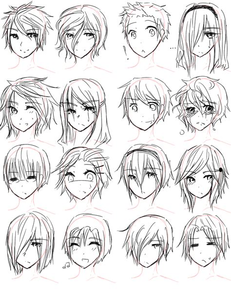 How To Draw Anime Boy Hair For Beginners Anime Guy Hairstyles
