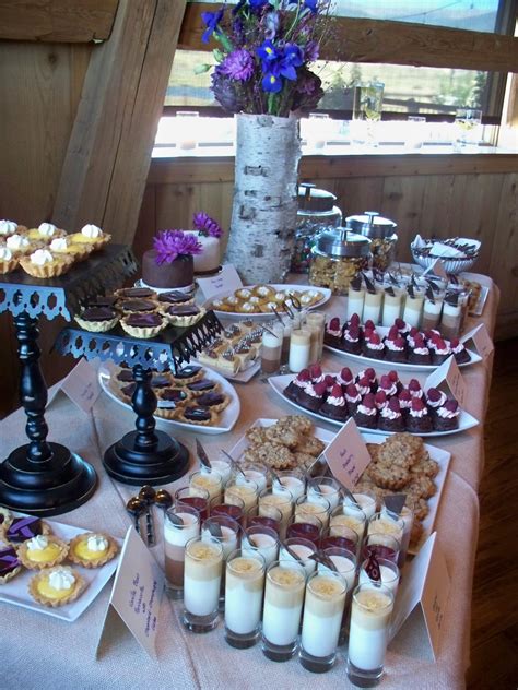 setting up a dessert table ozgas