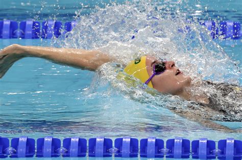 Swimming prodigy kaylee mckeown continued australia's fine form in the pool after breaking the olympic record on her way to winning gold in the women's 100m backstroke final in tokyo. McKeown breaks 200-meter short-course backstroke world ...