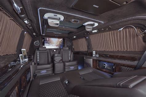 Mercedes Benz Viano Fitted With Luxurious Custom Interior Gtspirit