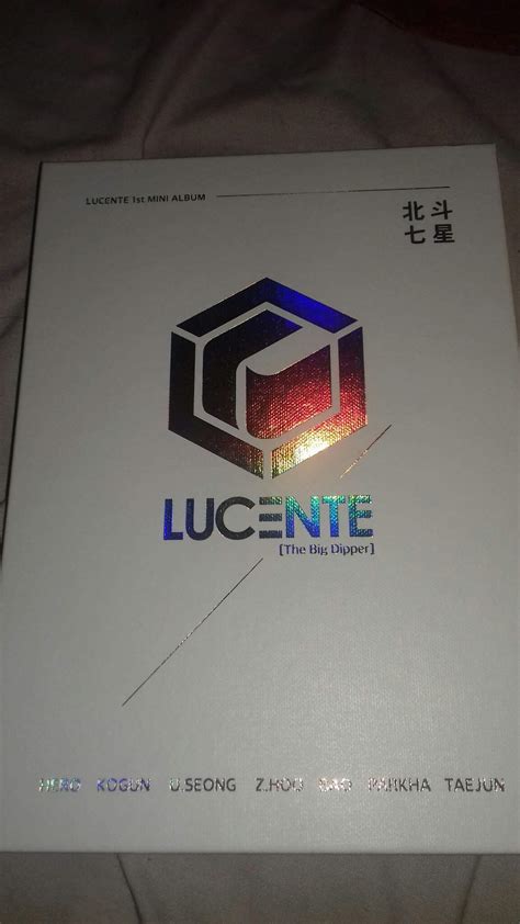 Lucente The Big Dipper Unboxing K Pop Amino