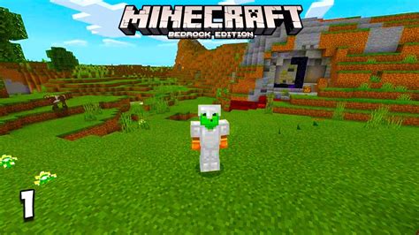 Minecraft Ps4 Bedrock Minecraft Let S Play Survival Seed Is The Best Seed Ever Episode 1
