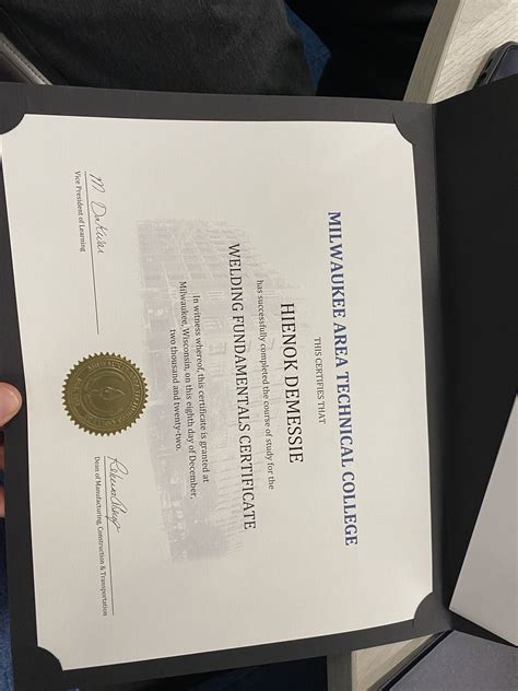 Milwaukee Inmates Graduate With Welding Certificate From Matc Program