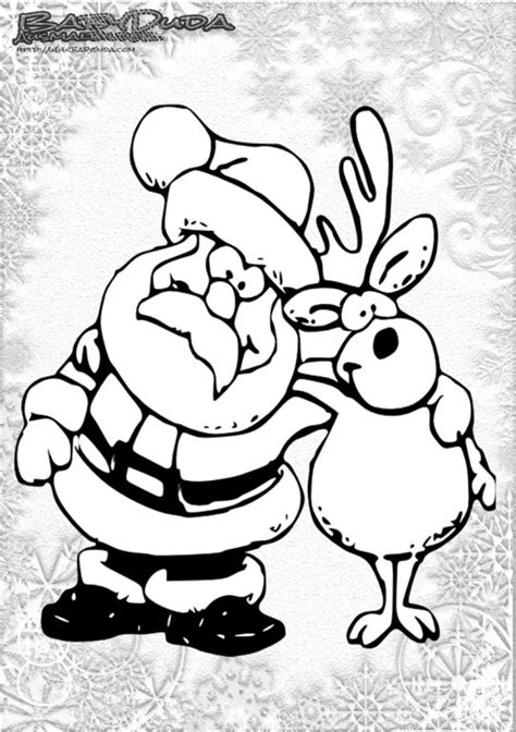 Weihnachtsbilder Ausmalen ★ Weihnachtsmann ...