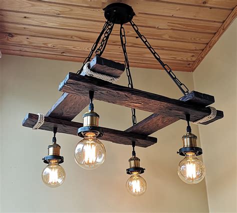 Rustic Light Fixture Hanging Light Rustic Lighting Industrial