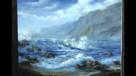 Oil Painting Windy Seascape Paint With Kevin Hill Youtube