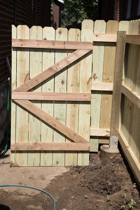 How To Build A Garden Fence Gate Gardenbz