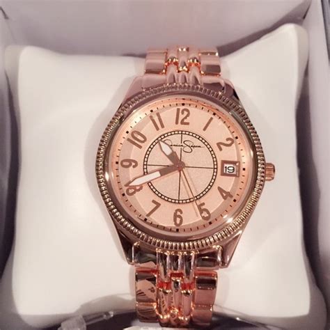 Jessica Simpson 🌺beautiful🌺jessica Simpson Rose Gold Watchnwot From