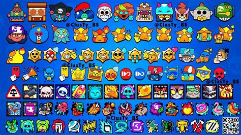 Every Pin Profile Icon And Spray Of This Update Rbrawlstars
