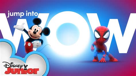 Jump Into Wow Song Mickey Mouse Marvel S Spidey Disneyjunior YouTube