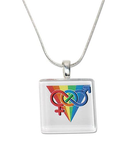 Lgbtq Pride Jewelry Transgender Pansexual And Bisexual Necklaces