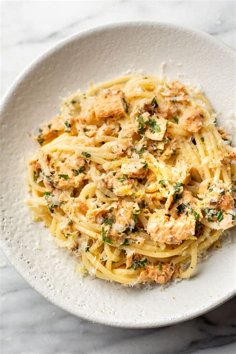 Canned Salmon Pasta Salt And Lavender