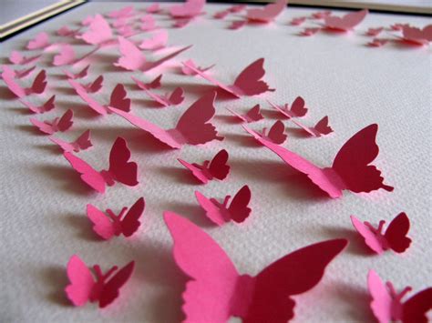 How To Make Cute Butterfly Wall Decor From Paper Blog