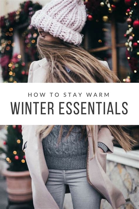 5 Winter Essentials To Keep You Warm Kristjaana