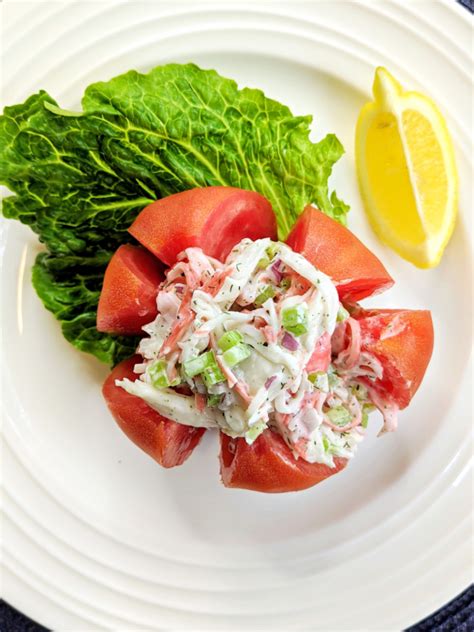 The Best Imitation Crab Seafood Salad About A Mom