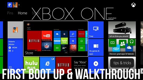 Xbox One Boot Up And Walkthrough Youtube