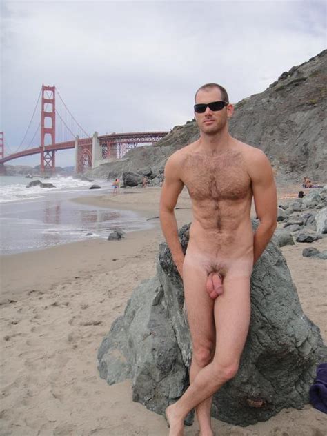 Ganas De Polla Hombres Desnudos En La Playa