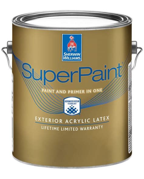 Sherwin Williams Super Paint Exterior Latex Acrylic