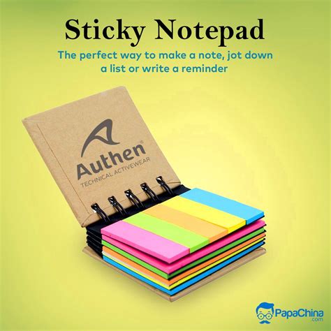 Sticky Notepad In 2021 Personalized Sticky Notes Note Pad How To