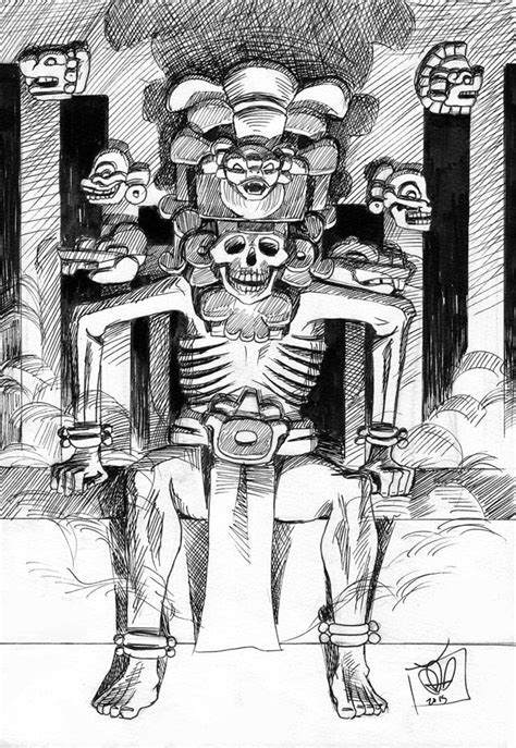 Mictlantecuhtli Historia Del Dios De La Muerte