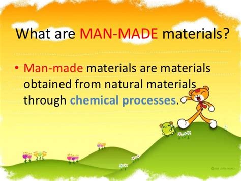 Natural And Manmade Materials