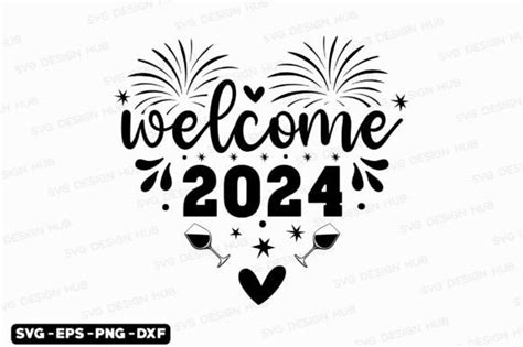 82 New Year 2024 Svg Design Designs And Graphics