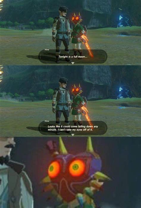 #botw2 is rumoured to be the darkest legend of #zelda to date with a completely reworked map and many more dungeons to explore. Pin de Caro en N I N T E N D O | Memes, Imágenes graciosas ...