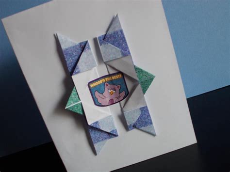 How To Make An Origami Birthday Card