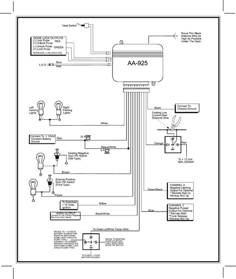 Auto Alarm Wiring Diagrams