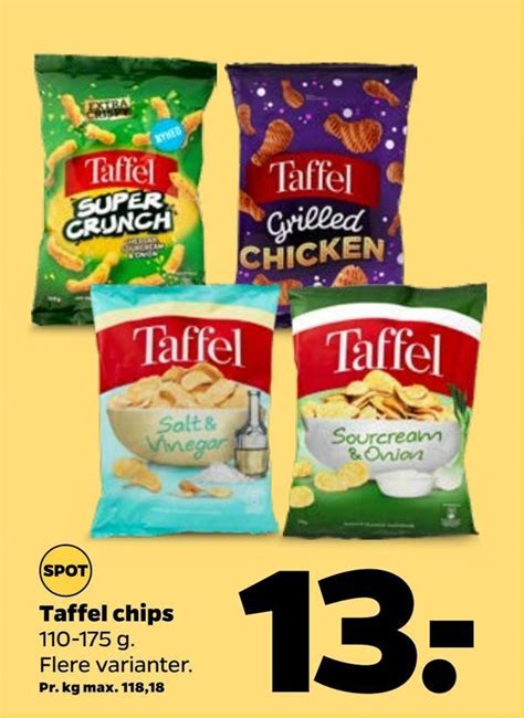 Taffel Chips Tilbud Hos Netto