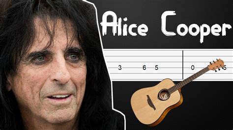 You And Me Alice Cooper Guitar Tabs Guitar Tutorial Guitar Lesson