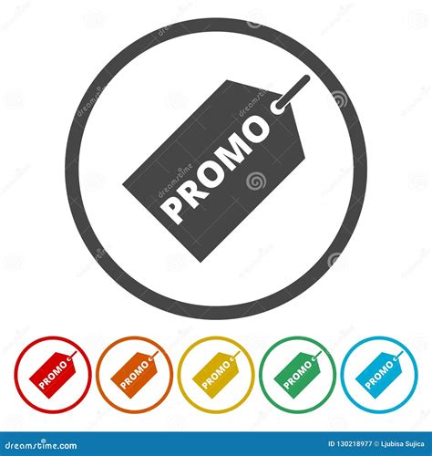 Price Tag Vector Promo Icon Stock Vector Illustration Of Premium