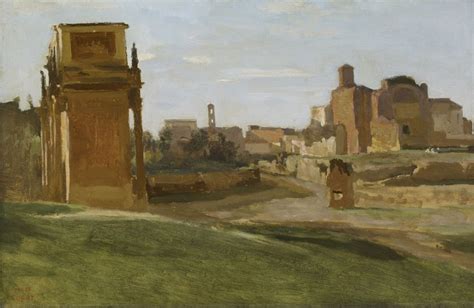 世界のタグ名画 The Arch of Constantine and the Forum Rome ミケランジェロブオナローティ