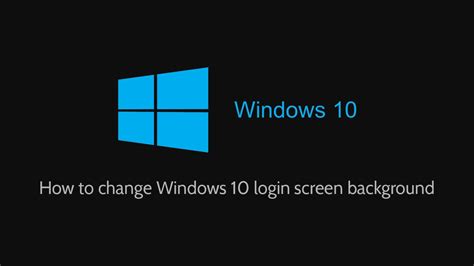 Most complaints about desktop background either the image is distorted because it has been stretched to fit the screen. How to change Windows 10 login screen background - YouTube