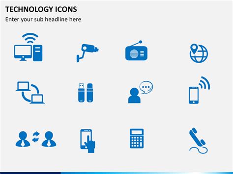 Technology Icons PowerPoint | SketchBubble