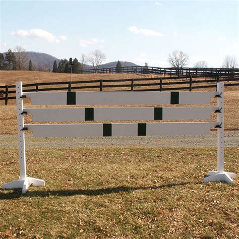 Plank Gates V Design Wood Horse Jumps Set6 10ft Or 12ft Platinum Jumps