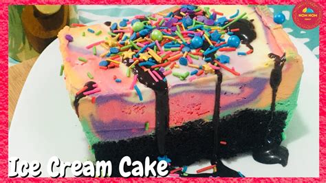 Rainbow Ice Cream Cake Youtube