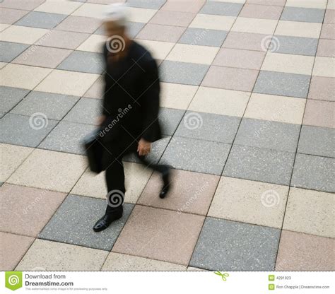 Rushing businessman. stock image. Image of briefcase, middle - 4291923