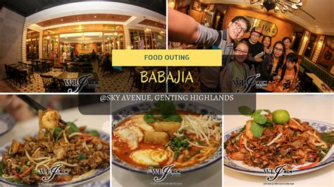 Visiting genting highlands from singapore soon? Food Outing Babajia 家 @ Sky Avenue, Genting Highlands ...