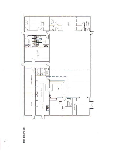 Hall Floorplan