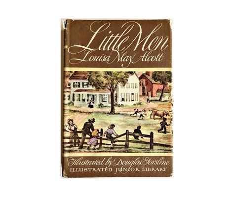 Little Men By Louisa May Alcott 1947 Illustrated Junior Etsy Louisa