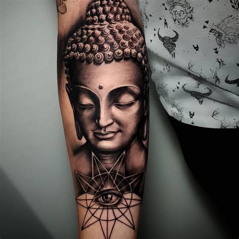 Discover 73 Buddha Face Tattoo Best Thtantai2
