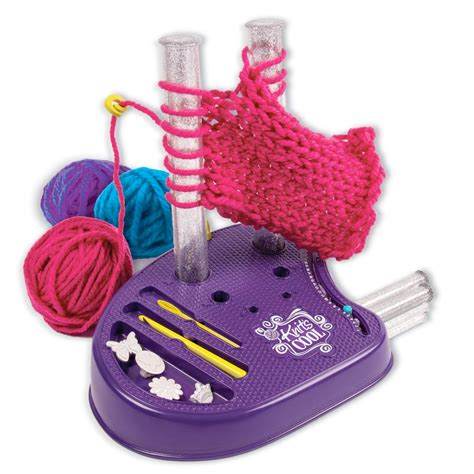 This is a pattern that shows how to make the finished project with your own hands. Spin Master - Knits Cool KNIT'S COOL™ KNITTING STUDIO