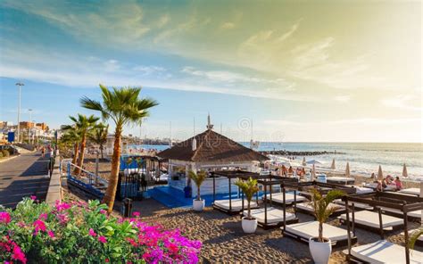 Fanabe Beach In Tenerife Canary Island Spain Editorial Image Image