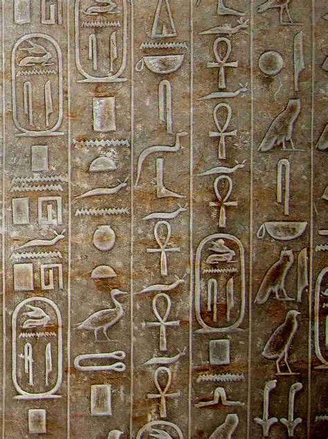 Pyramid Texts Pyramid Of Unas Ancient Egyptian Hieroglyphics Ancient