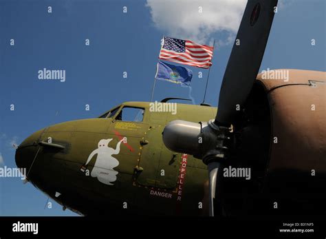 The Douglas Ac 47 Spooky Gunship At The Rochester International Airshow