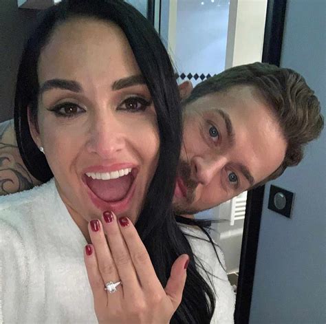 nikki bella shares first close up look at engagement ring