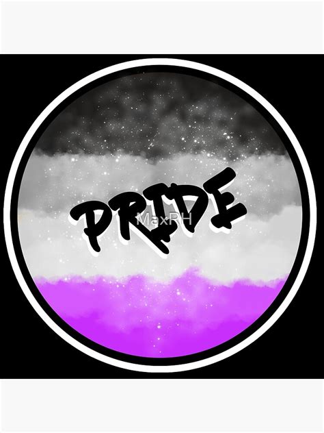 Asexual Pride Art Print By Maxrh Redbubble