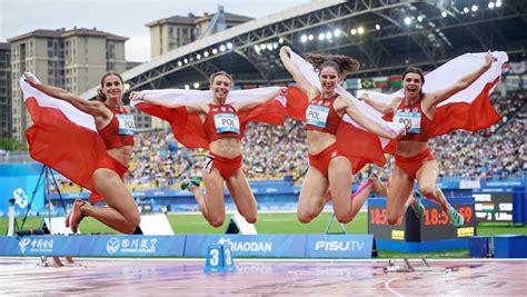 Uniwersjada Sztafeta 4x400 I Maciej Wyderka Ze Złotymi Medalami Tvp